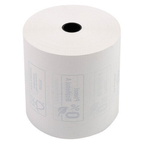 Papierrol Exacompta 43818E - b 80 mm x L 76 m, Ø 72 mm - 1 laag - pakket van 1