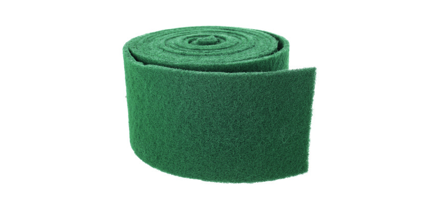 Tampon abrasif - rouleau de 5 m x 14 cm