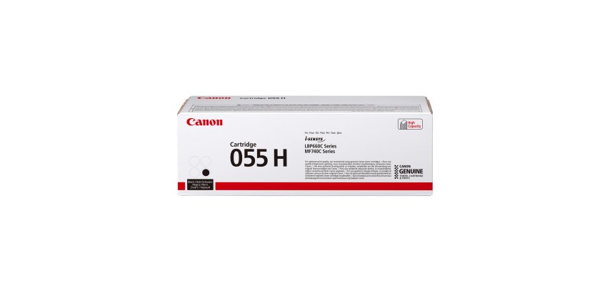 Toner Canon 055H noir pour imprimante laser