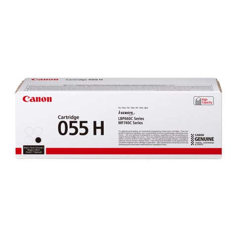 Canon 055H tóner original negro alta capacidad