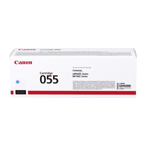 Toner Canon 055 couleurs séparées pour imprimante laser