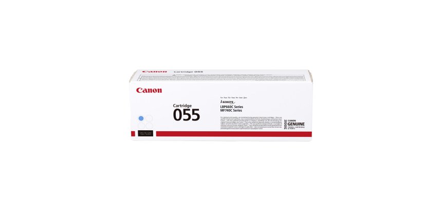 Toner Canon 055 couleurs séparées pour imprimante laser