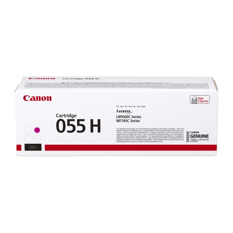 Canon 055H tóner original magenta alta capacidad