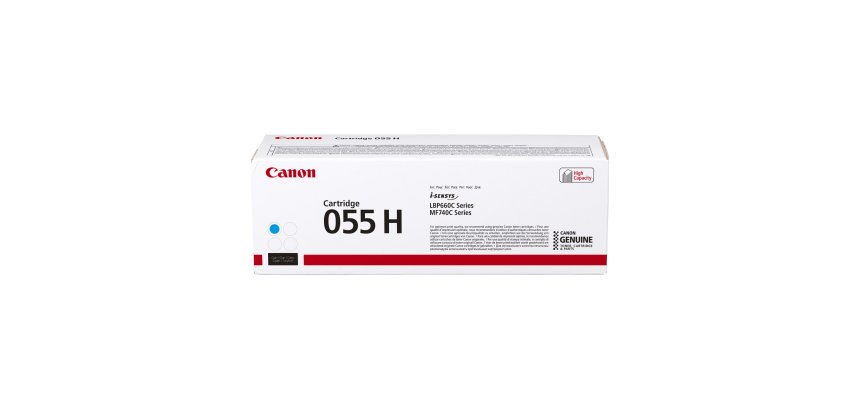 Canon 055H tóner original colores separados alta capacidad