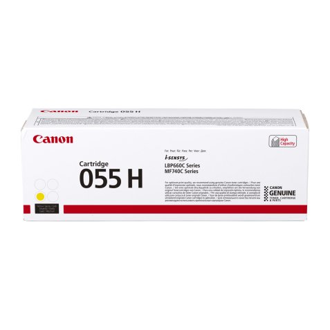 Toner Canon 055H separate colors for laser printer