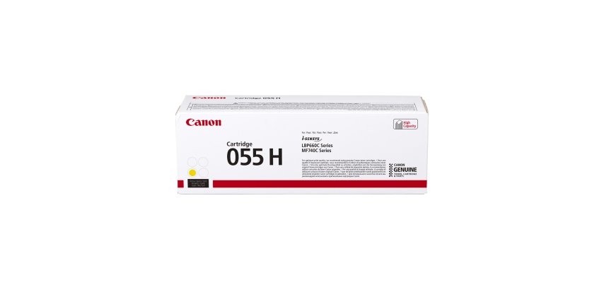 Toner Canon 055H couleurs séparées pour imprimante laser