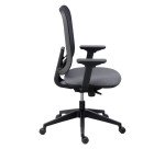 Chaise de bureau Alaia dossier maille avec accoudoirs 1D