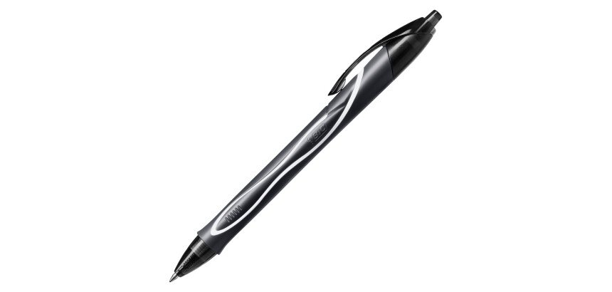 Stylo roller Bic Gelocity Quick Dry pointe 0,7 mm - écriture moyenne