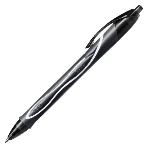 Stylo roller Bic Gelocity Quick Dry pointe 0,7 mm - écriture moyenne