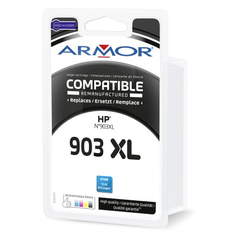 Cartouche Owa compatible HP 903XL couleur  pour imprimante jet d'encre