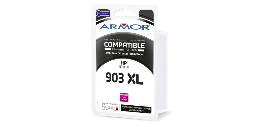 Tintenpatrone Armor vereinbar HP 903XL Farben für Tintenstrahldrucker