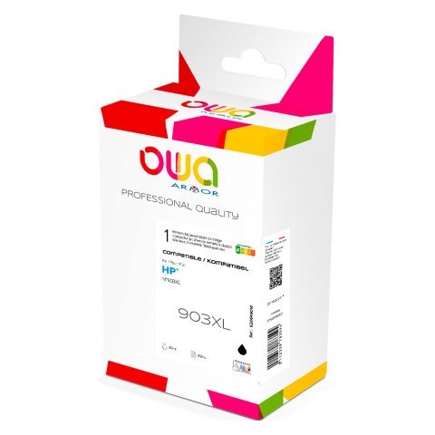 Cartucho Owa compatible con HP 903XL negro
