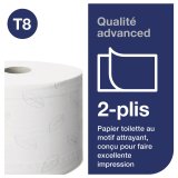 Box of 6 toilet paper rolls Tork T8 Smartone