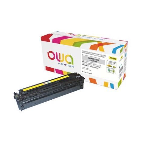 Toners Owa compatibles HP 125A couleurs séparées pour imprimante laser
