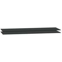Jeu de 2 tablettes pour Armoire Jumbo grande profondeur : 60 cm. H 200 L 180