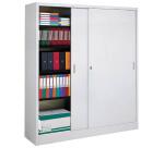 Armoire métal portes coulissantes H 200 x P 45 cm Grand Volume