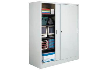 Hoge kast Jumbo met schuifdeuren H 200 x B 180 cm groot volume