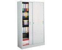 Metal Cabinet Large Volume - Jumbo sliding doors great depth H 200 x D 45 cm