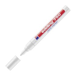 Marqueur permanent Edding 750 peinture pointe ogive de 2 à 4 mm