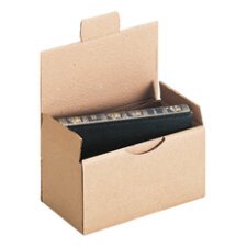 Caja postal kraft natural canal simple Alt. 5 x An 10 x Fon. 18 cm