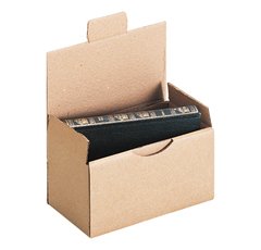 Caja postal kraft natural canal simple Alt. 5 x An 10 x Fon. 18 cm