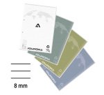 Splendid Recycelte Collegeblöcke A4 210 x 297 mm - liniert - 100 Blatt