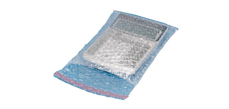 Sachet bulle avec rabat adhésif 130 x 185 mm - Carton de 500