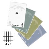 Notepad Splendid recycled paper A4 210 x 297 mm 4 x 8 100 sheets