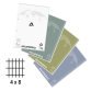 Blocs de cours Splendid recyclé A4 210 x 297 mm - quadrillé 4 x 8 - 100 feuilles