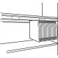 Jeu de 2 rails pour dossiers suspendus L 75 cm