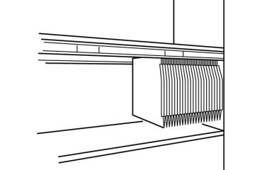 Guías para Carpetas Colgantes Largo 75 cm