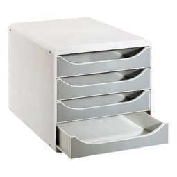 Big Box 4 drawers light grey