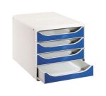Klasseermodule Big Box 4 lades lichtgrijs
