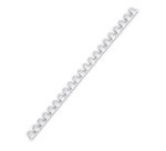 Canutillos de plástico 12 mm Ø blanco Caja de 100