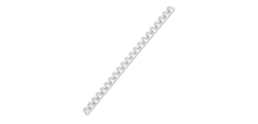 Plastic bindruggen met ringen 13 mm Fellowes 13 mm