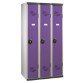 Clothes locker 3 columns Comfort monoblock clean industry