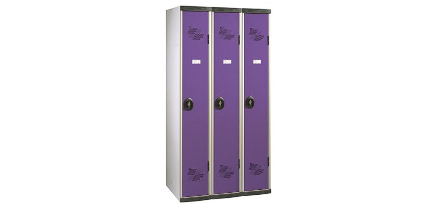 Vestiaire 3 colonnes Confort monobloc industrie propre