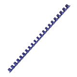 Baguette reliure anneaux plastique PAVO 10 mm couleur - Boîte de 100