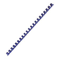 Baguette reliure anneaux plastique PAVO 10 mm couleur - Boîte de 100