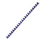 Canutillos de plástico 10 mm Ø azul Caja de 100