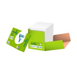 Doos met gerecycleerd papier Clairefontaine Equality A4 80 g - 2500 vellen - wit 