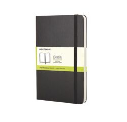 Cuaderno Moleskine rígido 13 x 21 cm marfil rayado 240 páginas