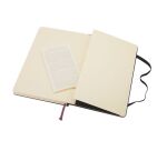 Carnet Moleskine rigide 13 x 21 cm ivoire ligné 240 pages