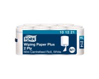 Mini afdroogrollen voor Tork M1 Advanced Plus, wit - Doos van 11