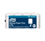 Mini bobine d'essuyage à dévidage central Tork M1 Advanced Plus blanche - Carton de 11

Mini roll of white Tork M1 Advanced Plus central pull wiping tissue - Pack of 11
