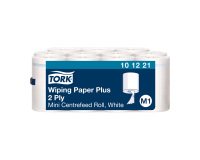 Mini afdroogrollen voor Tork M1 Advanced Plus, wit - Doos van 11