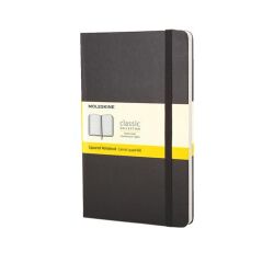 Libreta Moleskine tapa rígida 13 x 21 cm marfil cuadrícula 240 páginas