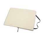 Carnet piqué Moleskine rigide 13 x 21 cm - ivoire 5 x 5 - 240 pages