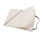 Carnet piqué Moleskine rigide 13 x 21 cm - ivoire 5 x 5 - 240 pages