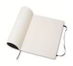 Carnet Moleskine souple 19 x 25 cm ivoire ligné 192 pages